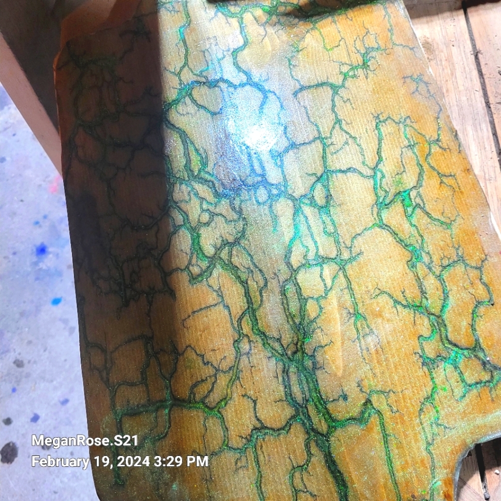 Homemade cutting board